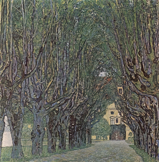 Wayfair Gustav Klimt: A Curator's Guide to Art Prints and Decorative Inspiration - AVENUE OF SCHLOSS KAMMER PARK by Gustav Klimt