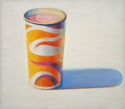 Wayne Thiebaud: The Artsy Visionary of American Still Life and Pop Art - Drink Cup - 1972 by Wayne Thiebaud