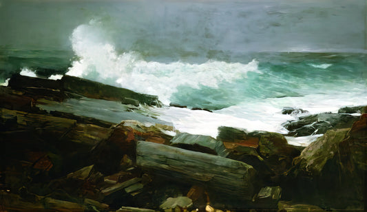 Winslow Homer Famous Painting: A Curator's Guide to His Masterpieces - WEATHERBEATEN 1894 by Winslow Homer