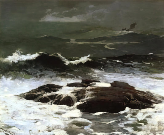 Winslow Homer Prints: A Collector's Guide to America's Master of Realism - SUMMER SQUALL 1904 by Winslow Homer