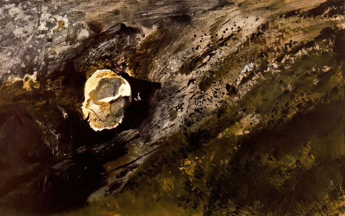 Wyeth Art Gallery: Exploring the Legacy of Andrew Wyeth Through Museum-Quality Prints - INLAND SHELL by Andrew Wyeth