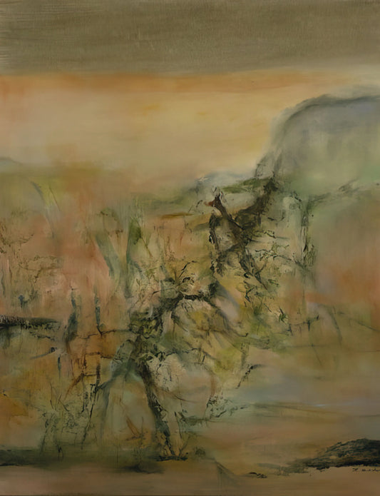 Zao Wou-Ki for Sale: A Guide to Acquiring Museum-Quality Prints - 12 12 2000 2000 by Zao Wou-Ki