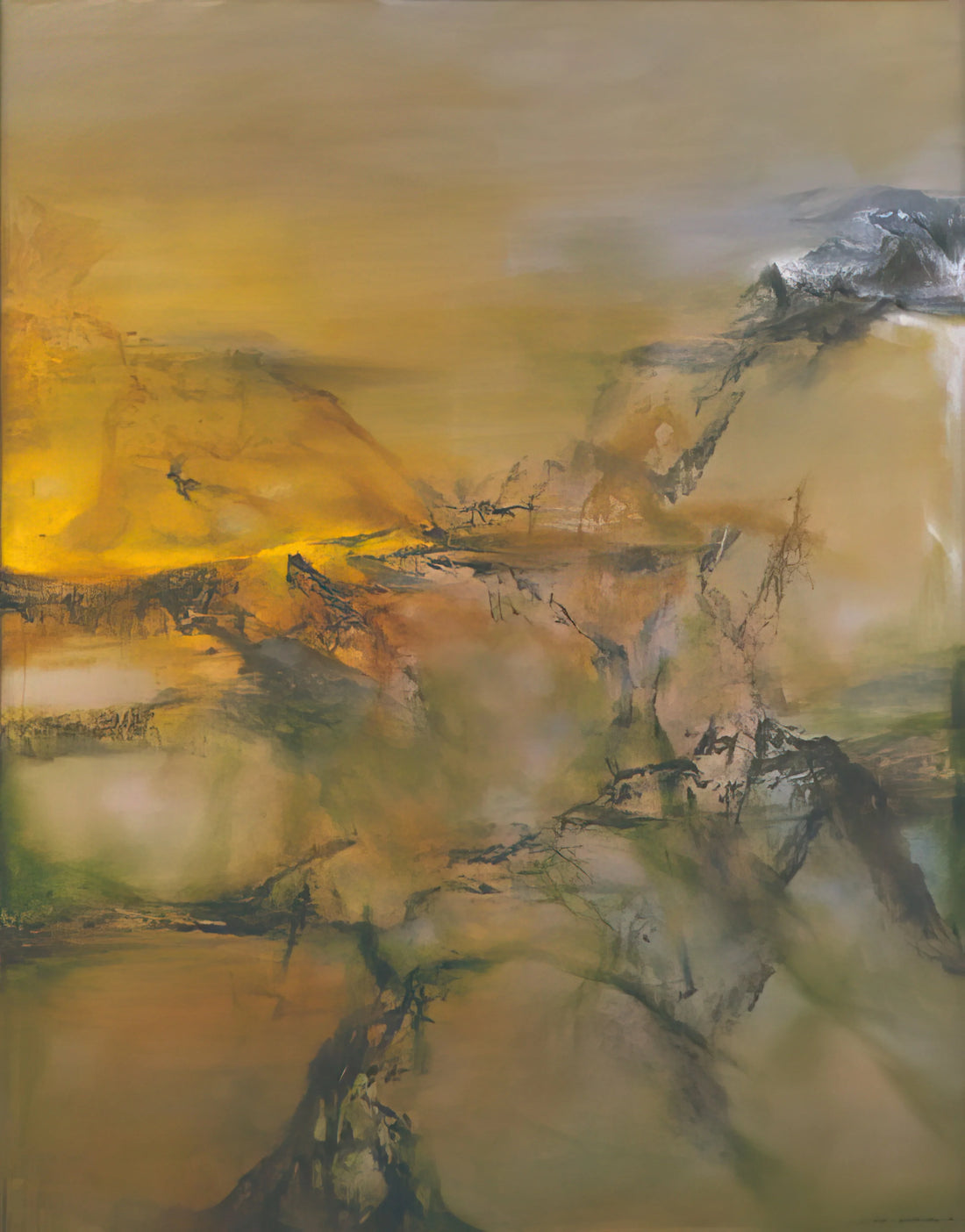 Zao Wou-Ki: The Master of Lyrical Abstraction Who Bridged East and West - 1 07 2001 2001 by Zao Wou-Ki