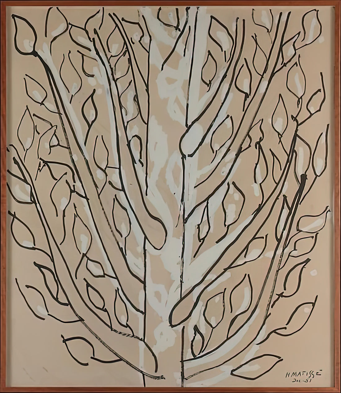 What Does Agnes Martin’s *The Tree* Reveal About Her Minimalist Vision?
