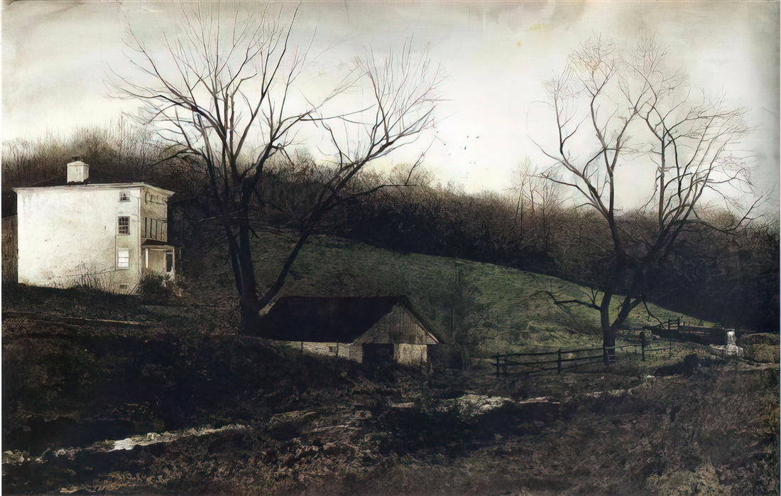 What Makes Andrew Wyeth’s *Evening at Kuerners* a Masterpiece of American Realism?