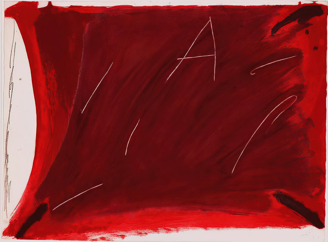 Antoni Tàpies: Das Skelett auf Material – Eine Analyse