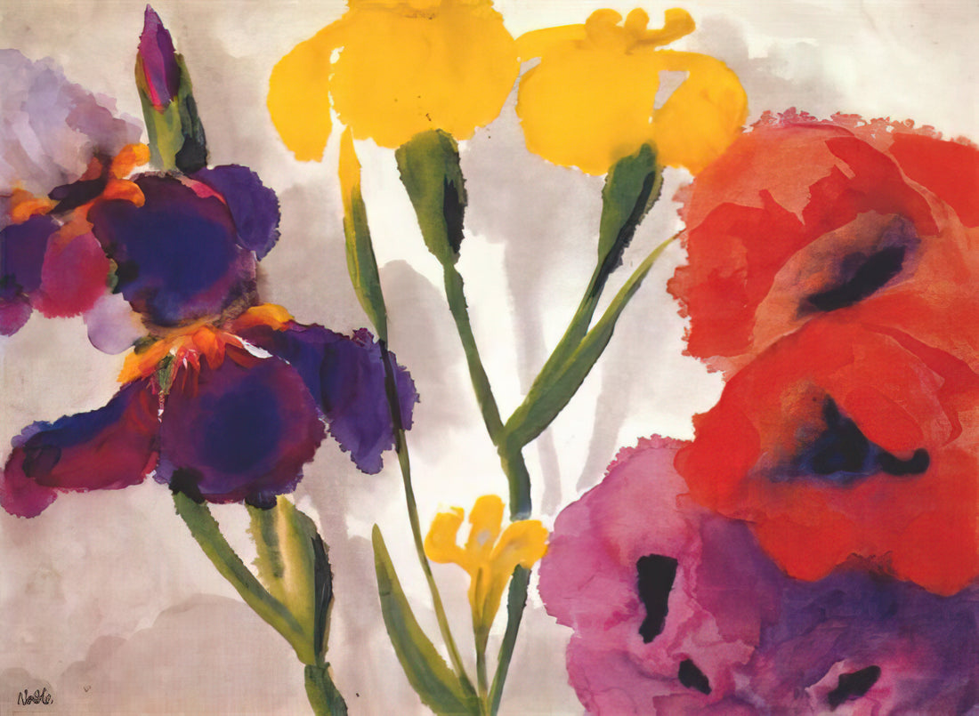 Was macht die Aquarelle von Emil Nolde so besonders?