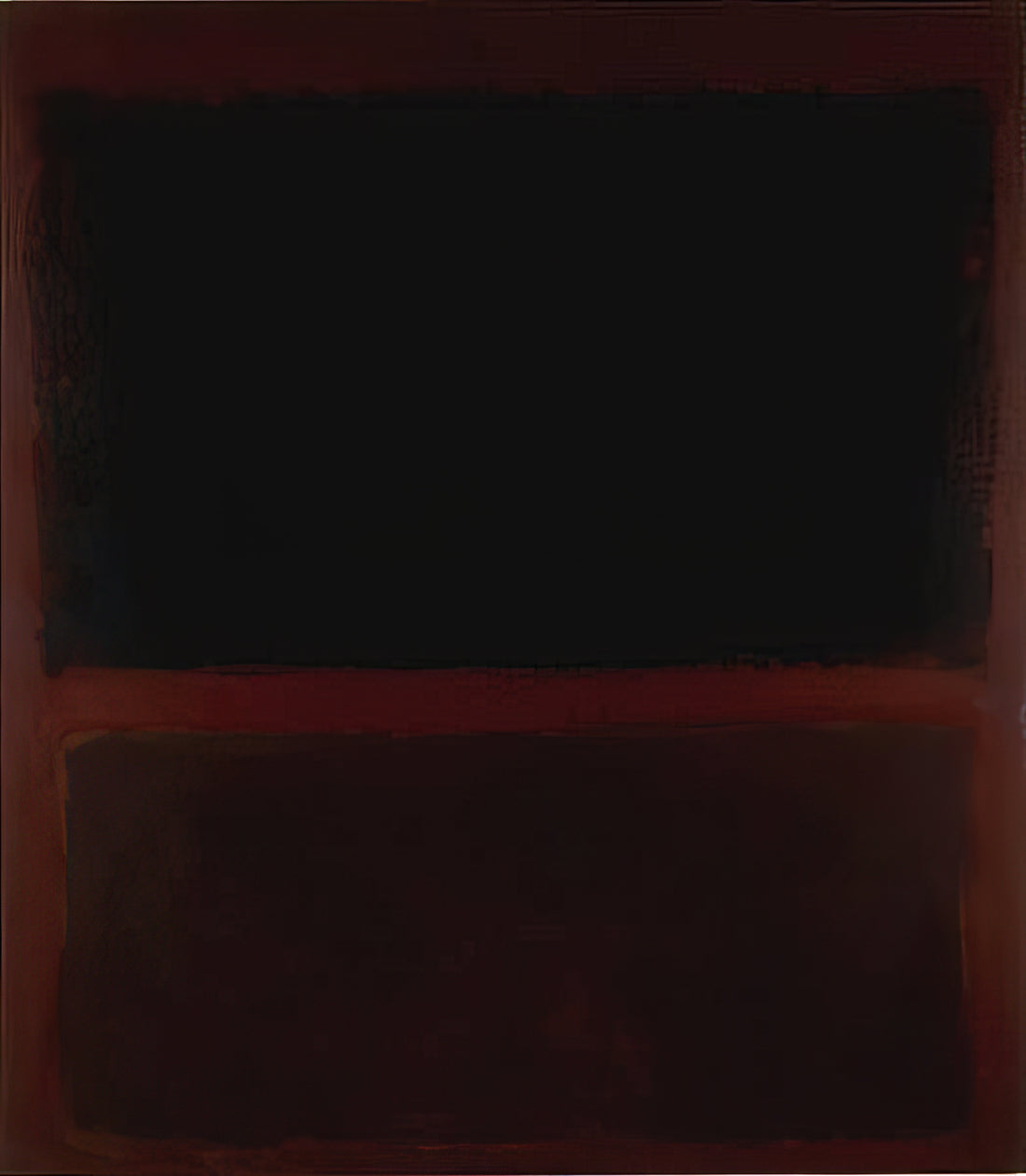 What Makes Mark Rothko’s Black on Dark Sienna on Purple a Masterpiece of Abstract Expressionism?