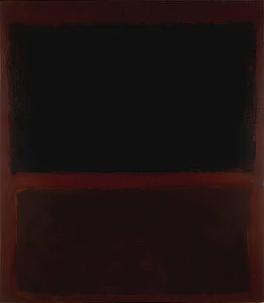 What Is Mark Rothko’s Black on Dark Sienna on Purple? A Masterpiece of Silent Intensity