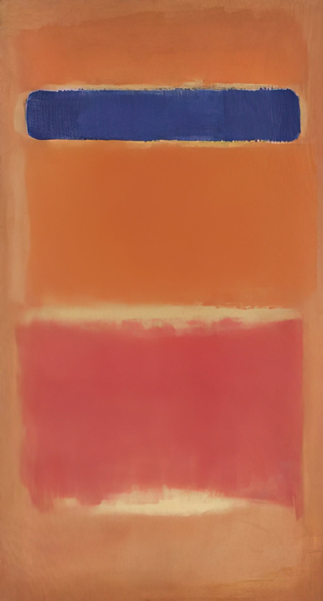 What Does Mark Rothko’s Blue, Orange, Red Reveal About His Emotional Palette?