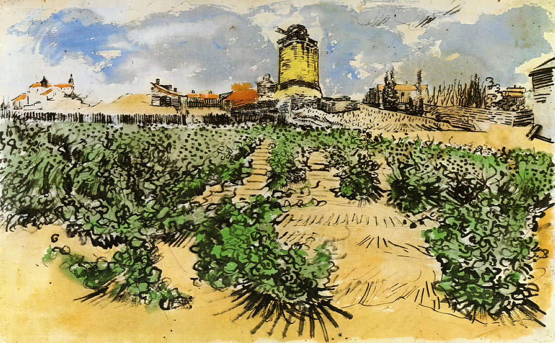 Was macht Van Goghs "Caféterrasse am Abend" zu einem Meisterwerk der Nachtmalerei?