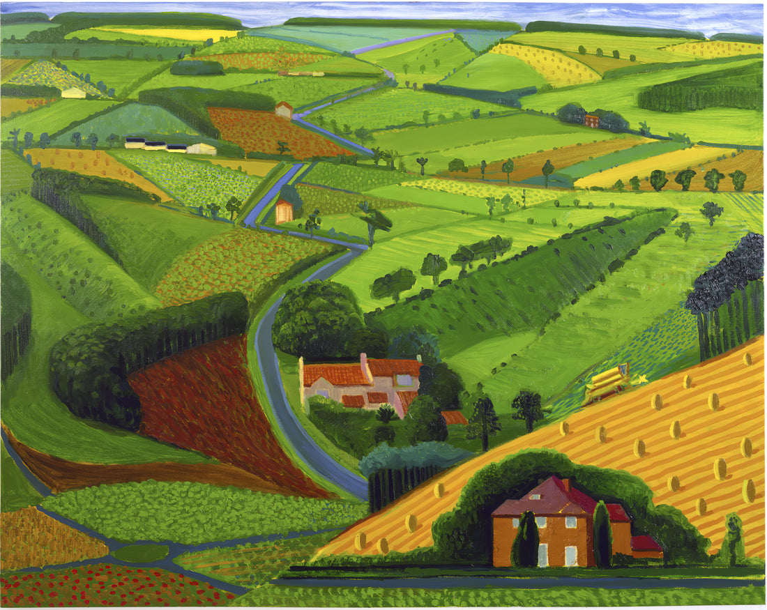 Was macht David Hockneys Atelier so besonders?