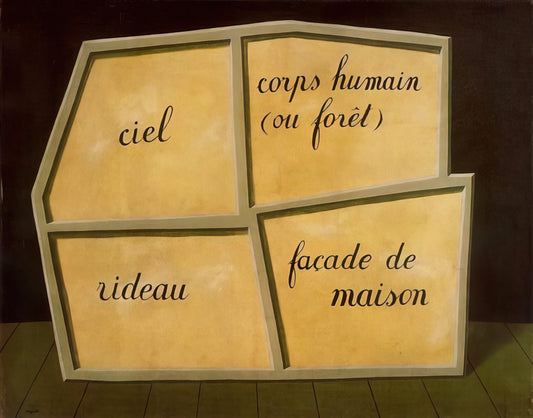 Was ist die Bedeutung hinter 'Die Liebenden' von René Magritte?