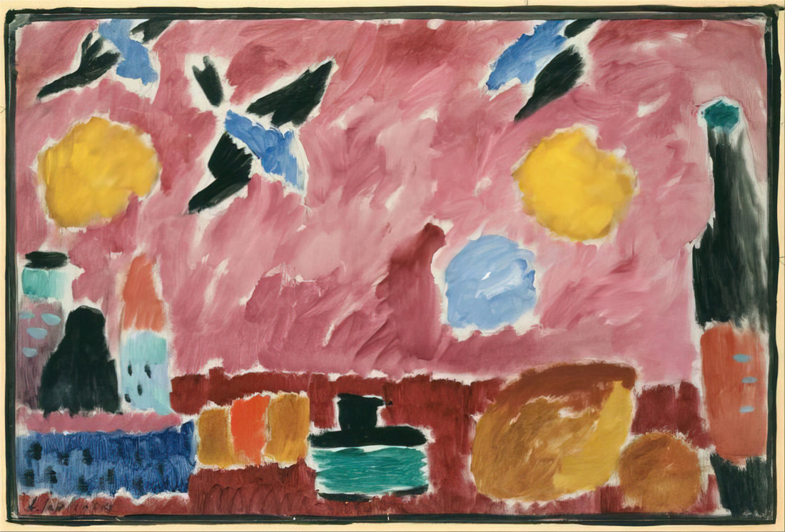 Was macht Jawlenskys Frauenkopf zu einem Meisterwerk der expressionistischen Kunst?