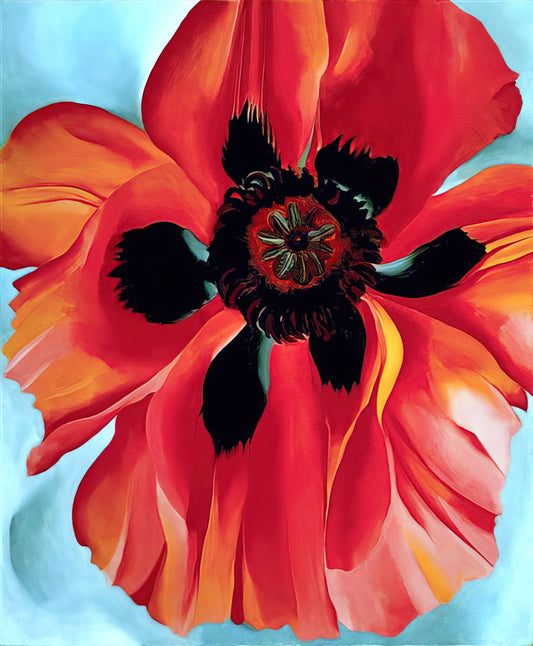 What Makes Georgia O'Keeffe's Red Poppy Poster a Timeless Masterpiece?