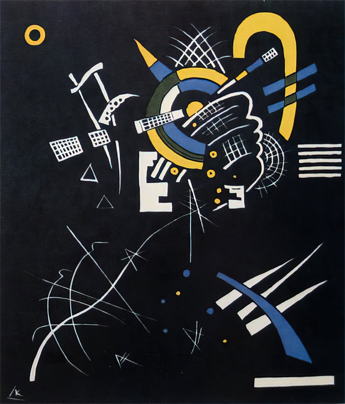 Was macht Kandinskys Himmelblau so besonders in der modernen Kunst?