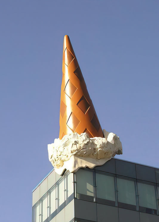 Warum sind Claes Oldenburgs Kunstwerke so einzigartig?