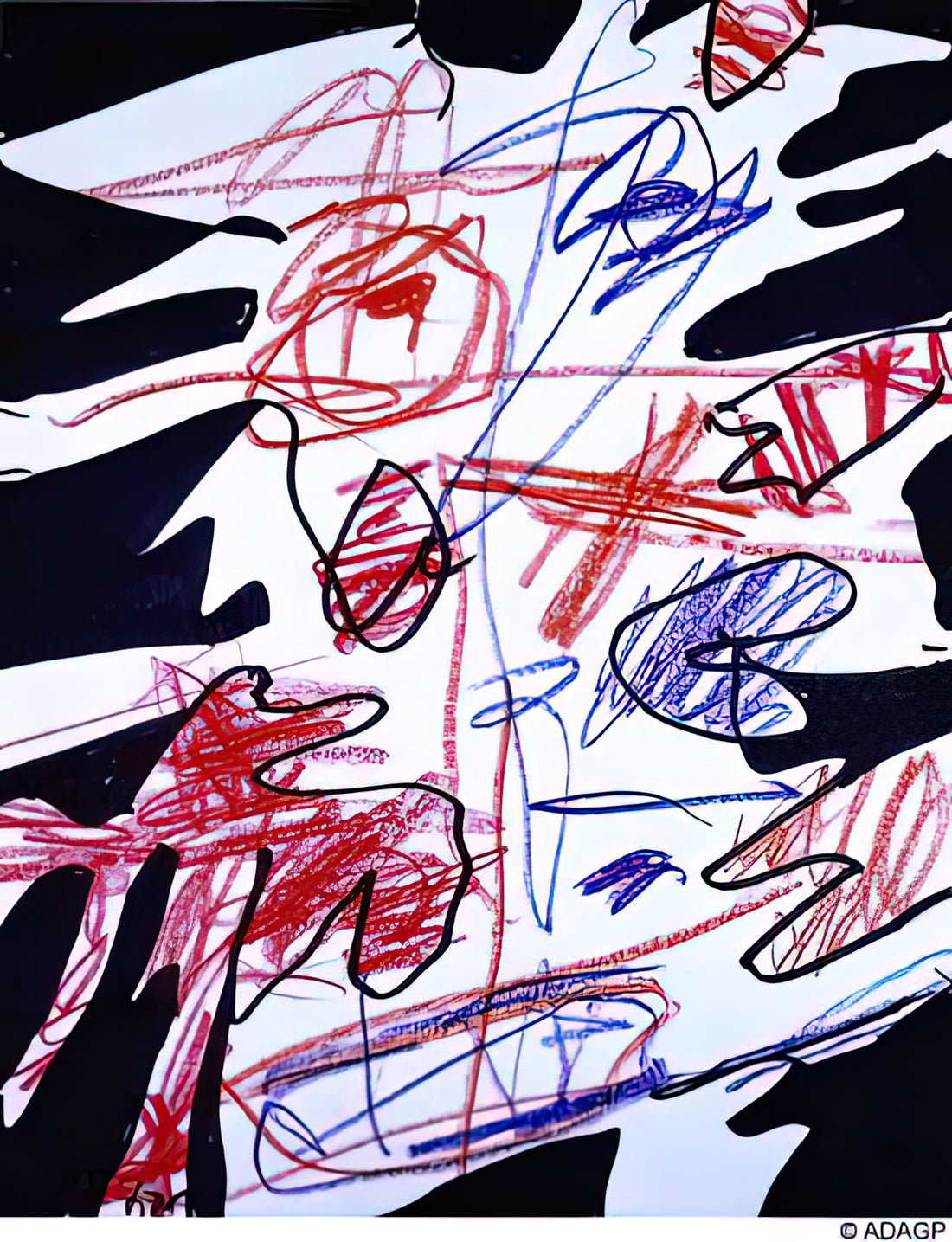 Was ist die Bedeutung von L'Hourloupe in Jean Dubuffets Kunst?