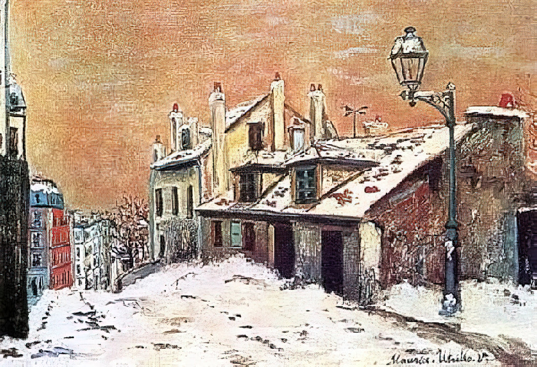Maurice Utrillo: Die Geschichte hinter "Le Moulin de la Galette"