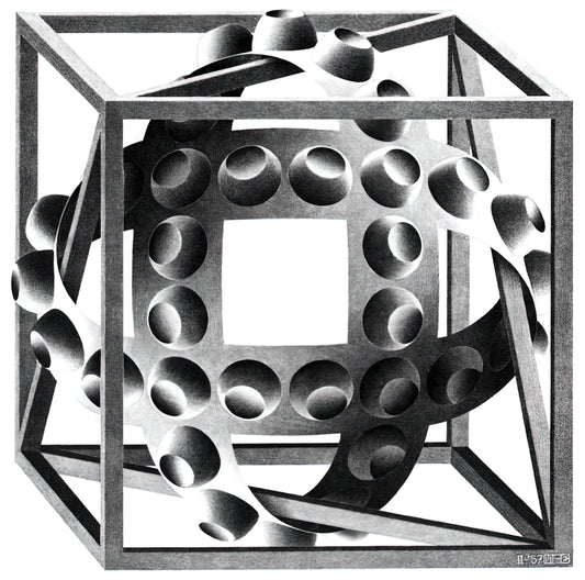 What Is the Impossible Cube by M.C. Escher? Decoding the Masterpiece of Optical Illusion