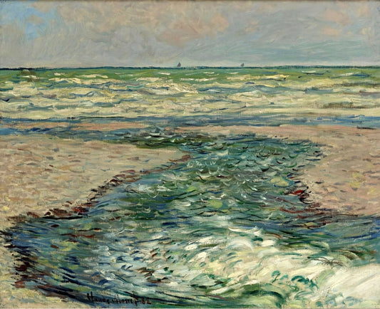 Wie hat Claude Monet den Winter in seinen Gemälden eingefangen?
