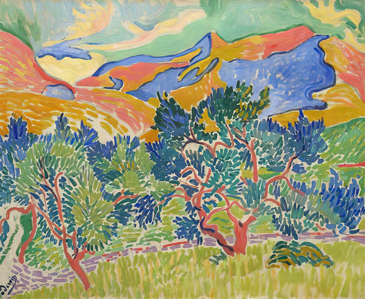 What Are the Mountains of Collioure? A Deep Dive into André Derain’s Fauvist Masterpiece