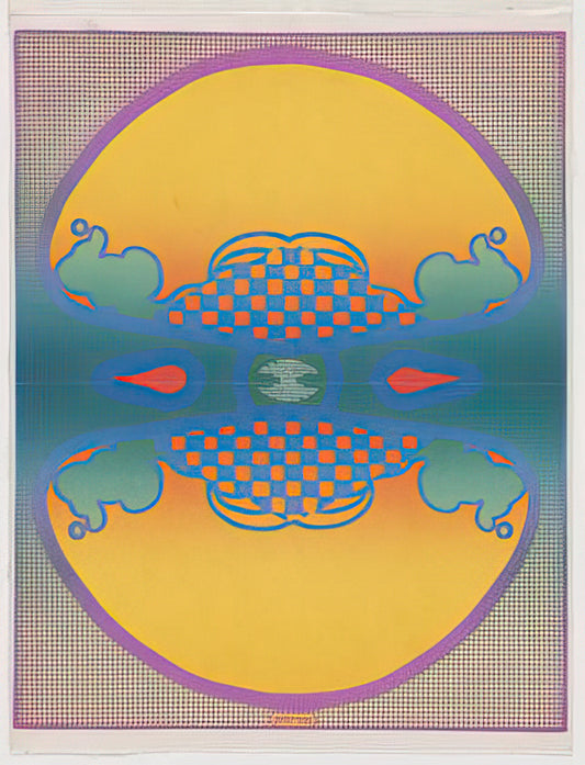 Wie kann man ein Bücherregal im Stil von Peter Max gestalten?