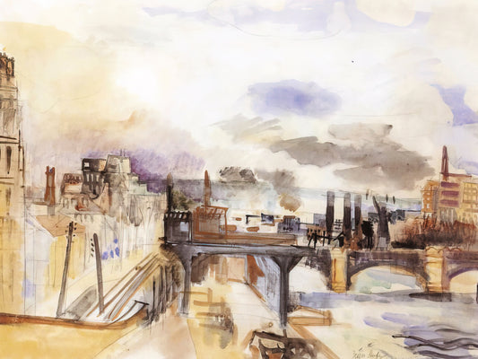 Raoul Dufy Seestück: Eine Hommage an die maritime Eleganz
