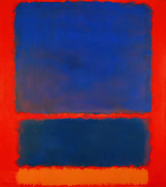 What Does Mark Rothko’s Blue, Orange, and Red Tell Us About His Color Language?