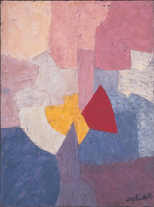 Wer war Serge Poliakoff und warum ist er wichtig für die abstrakte Kunst?