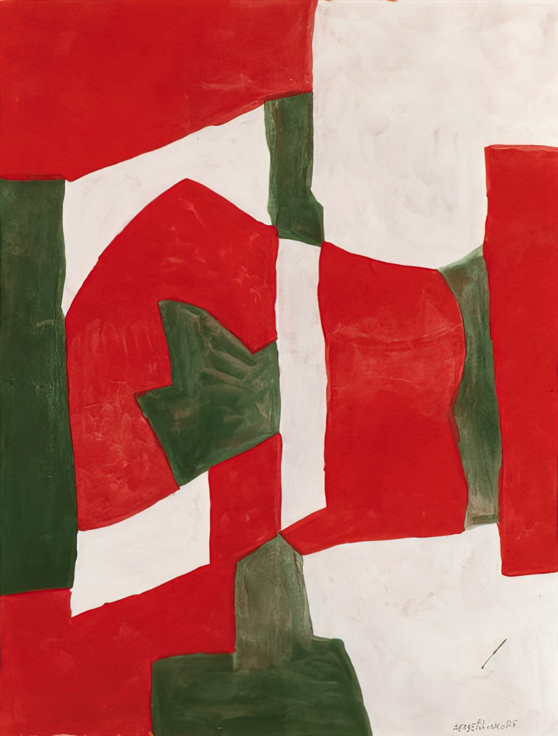 Serge Poliakoff: Ein tiefer Einblick in das Leben und Werk des abstrakten Meisters