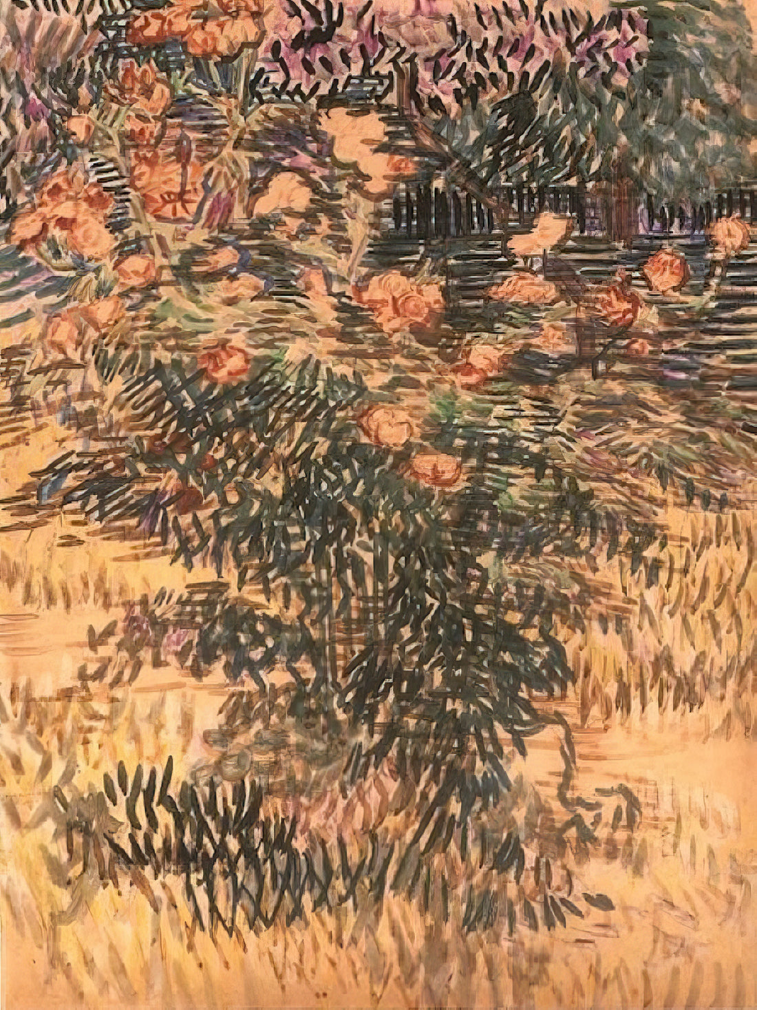 Was macht Van Goghs Darstellung der Brücke von Langlois so besonders?