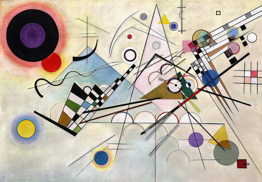 What Does Wassily Kandinsky’s Composition 8 (1923) Reveal About His Bauhaus Period?