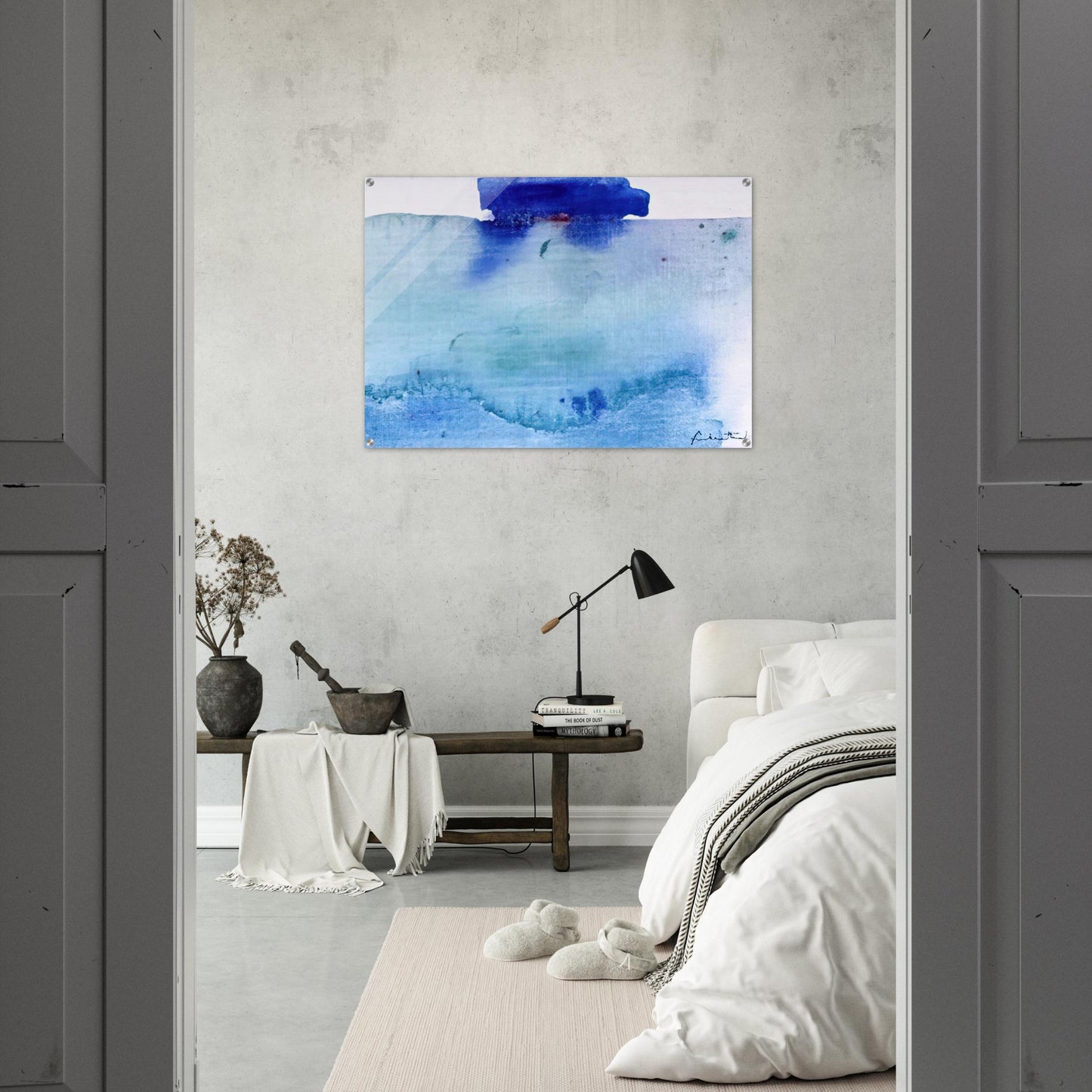 Untitled - 1982 - Helen Frankenthaler Acrylic Print - 70x100 cm / 28x40″ inches