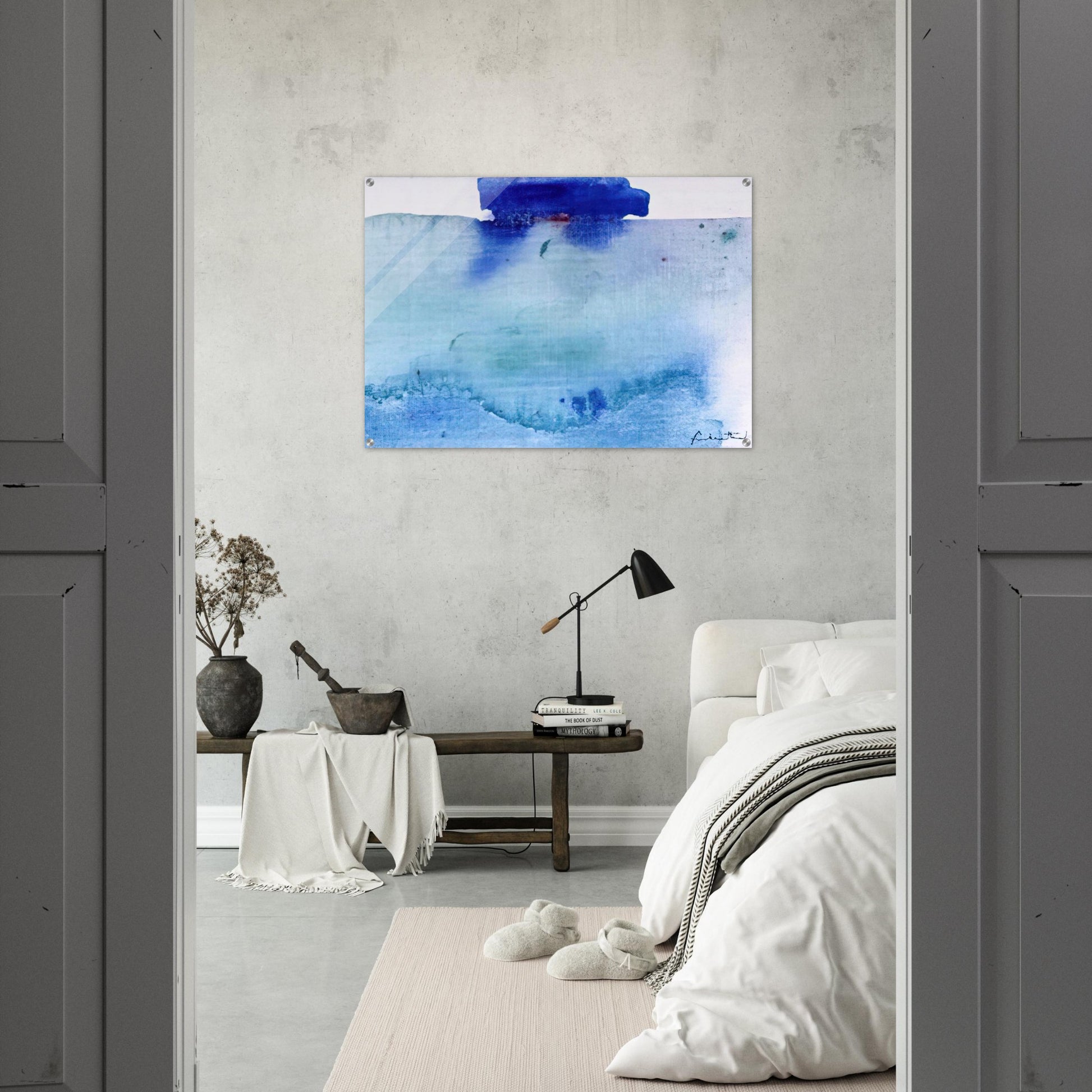 Untitled - 1982 - Helen Frankenthaler Acrylic Print - 70x100 cm / 28x40″ inches