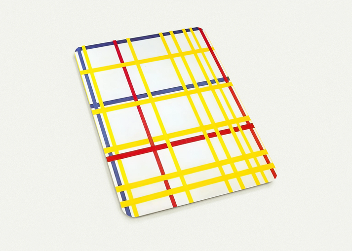 New York City I By Piet Mondrian Pack of 10 Post Cards | Piet Mondrian Post Cards | A6 (10.5 x 14.8 cm) - 4.1 x 5.8 inches