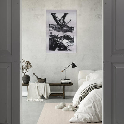 FLASHES 1992 - Zao Wou-Ki Brushed Aluminum Print - 70x100 cm / 28x40 inches | Zao Wou-Ki Aluminum Print | Zao Wou-Ki Prints