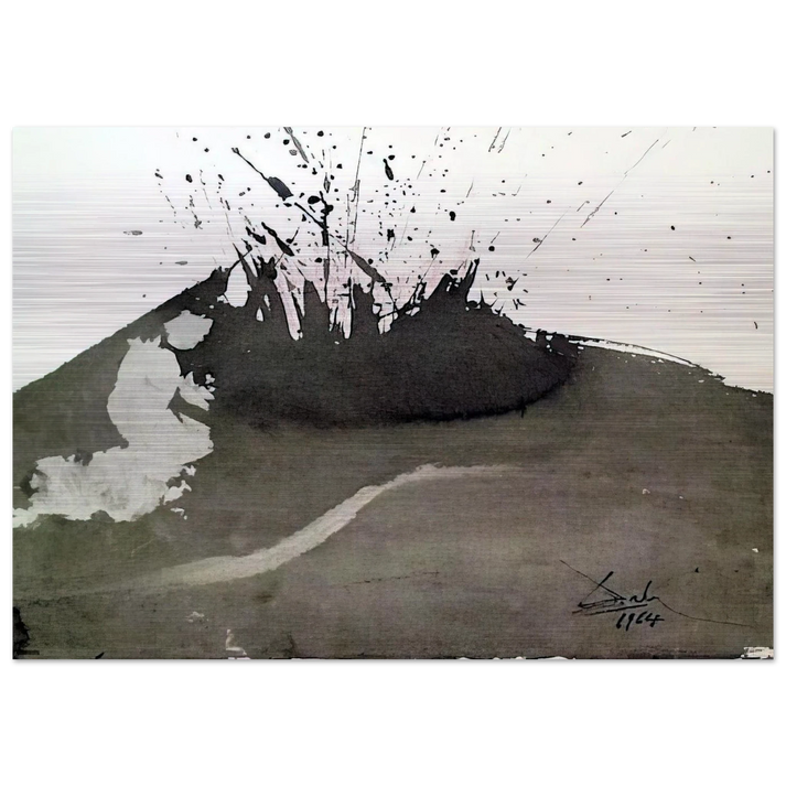 ANGELUS EXCUSSIT FLAMMAMIGNIS DANIEL 3 23 1967 - Salvador Dali Brushed Aluminum Print - 70x100 cm / 28x40 inches | Salvador Dali Aluminum Print | Salvador Dali Prints