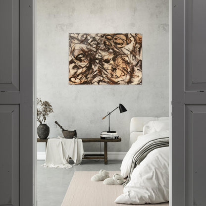 The Guardian - Lee Krasner Acrylic Print - 70x100 cm / 28x40″ inches | Lee Krasner Wall Art | Lee Krasner Prints