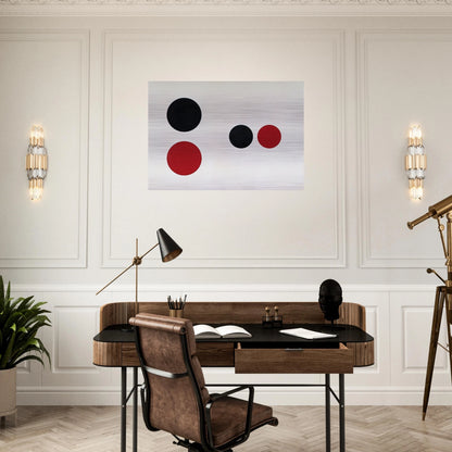 Revolving - 1959 - Alexander Liberman Brushed Aluminum Print - 70x100 cm / 28x40 inches | Alexander Liberman Aluminum Print | Alexander Liberman Prints