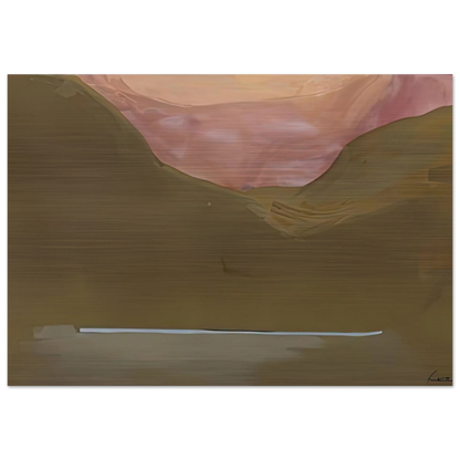 Burnt Norton, 1972- - Helen Frankenthaler Brushed Aluminum Print - 70x100 cm / 28x40 inches | Helen Frankenthaler Aluminum Print | Helen Frankenthaler Prints