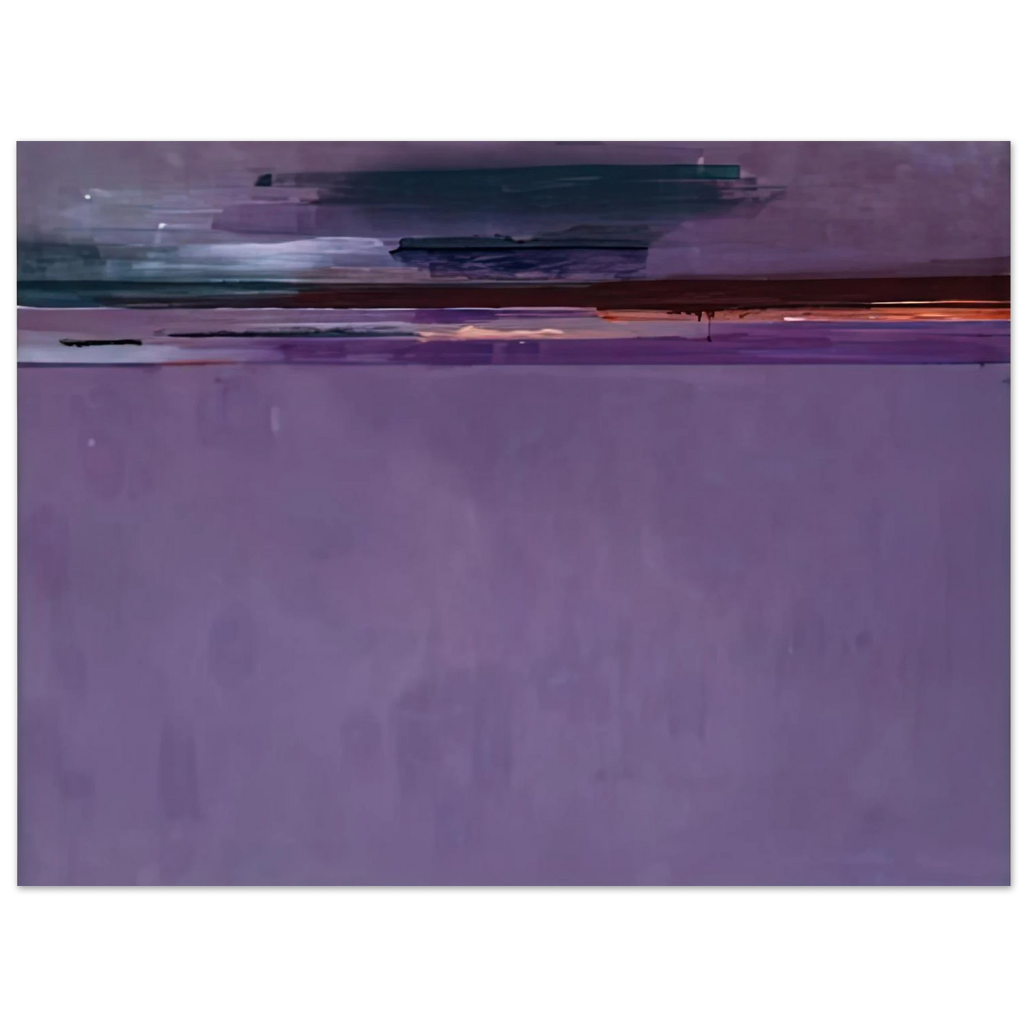 Helen Frankenthaler - The Other Side, 2002- Wall Art - 21x29.7 cm / 8x12" - Premium Wooden Framed Poster With Fine Art Paper-canvas - Wood frame