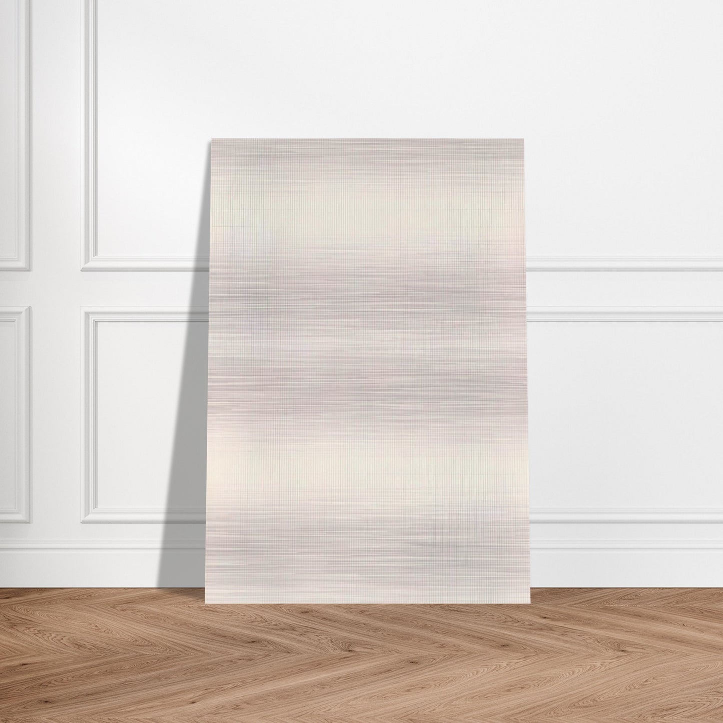The Peach - Agnes Martin Brushed Aluminum Print - 70x100 cm / 28x40 inches | Agnes Martin Aluminum Print | Agnes Martin Prints