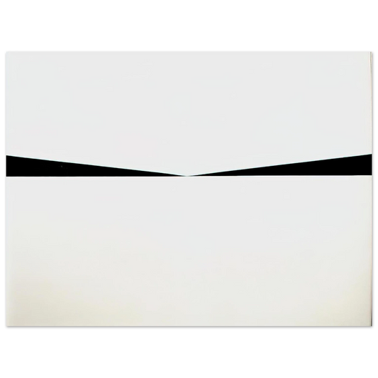 Carmen Herrera - Untitled - 1950  75x100 cm / 30x40inches Fine Art Poster