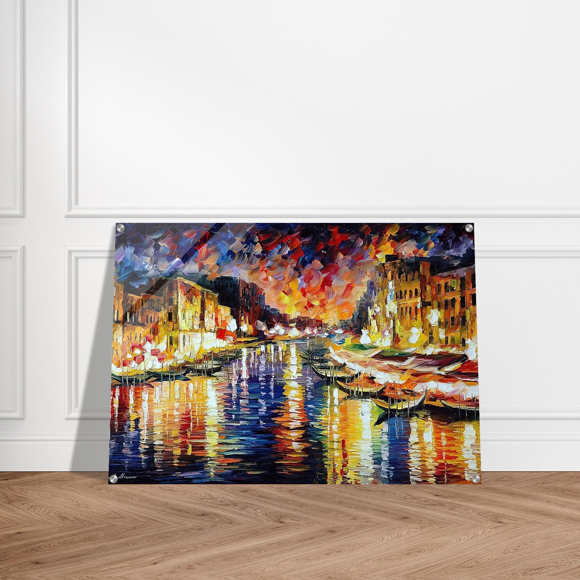 Leonid Afremov - Leonid Afremov Acrylic Print - 70x100 cm / 28x40″ inches