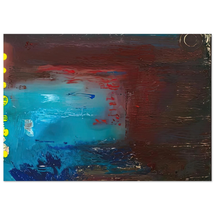 Helen Frankenthaler - Borrowed Dream, 1992- Wall Art - 60x80 cm / 24x32 inches - Fine Art Poster-canvas - -