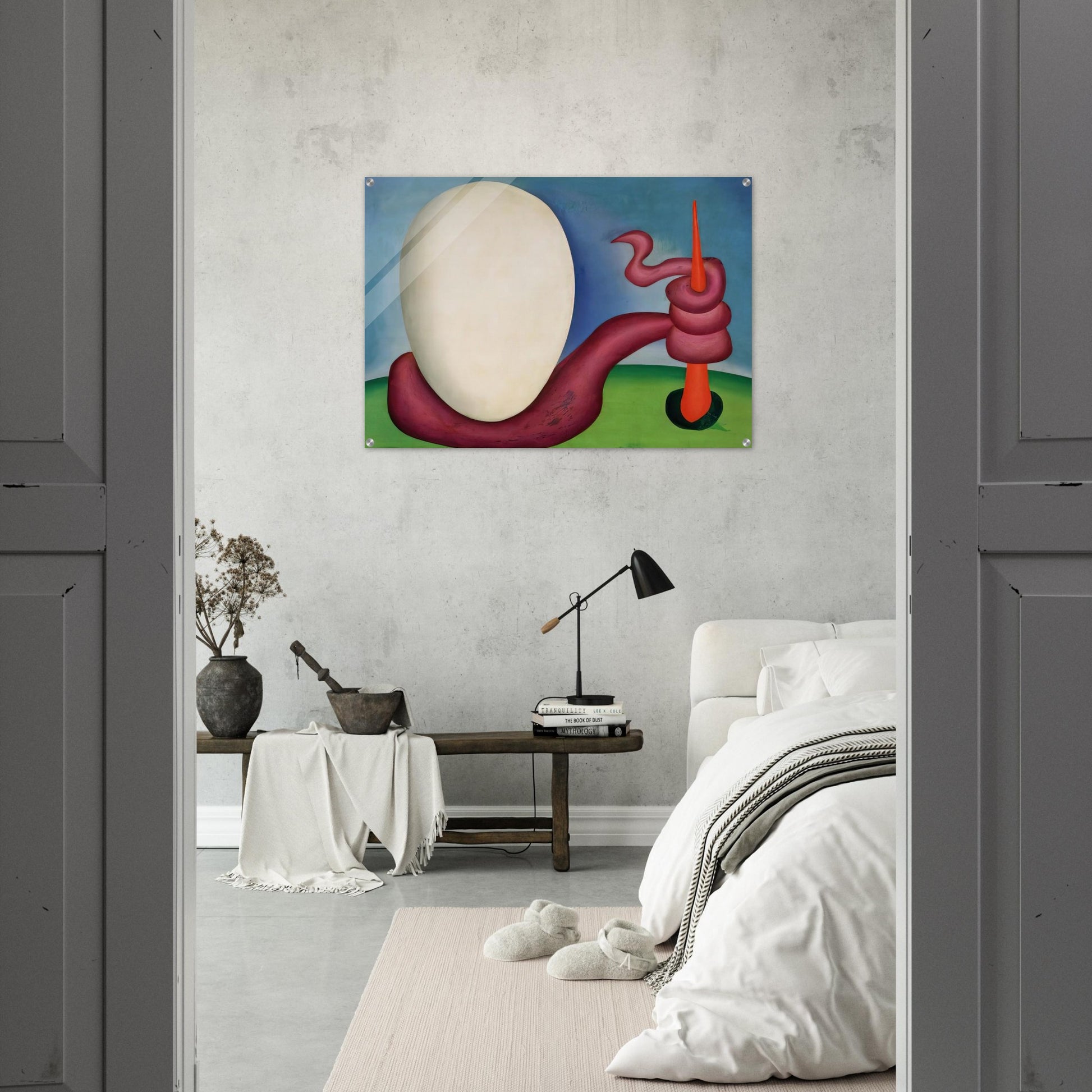 The Egg - Tarsila do Amaral Acrylic Print - 70x100 cm / 28x40″ inches
