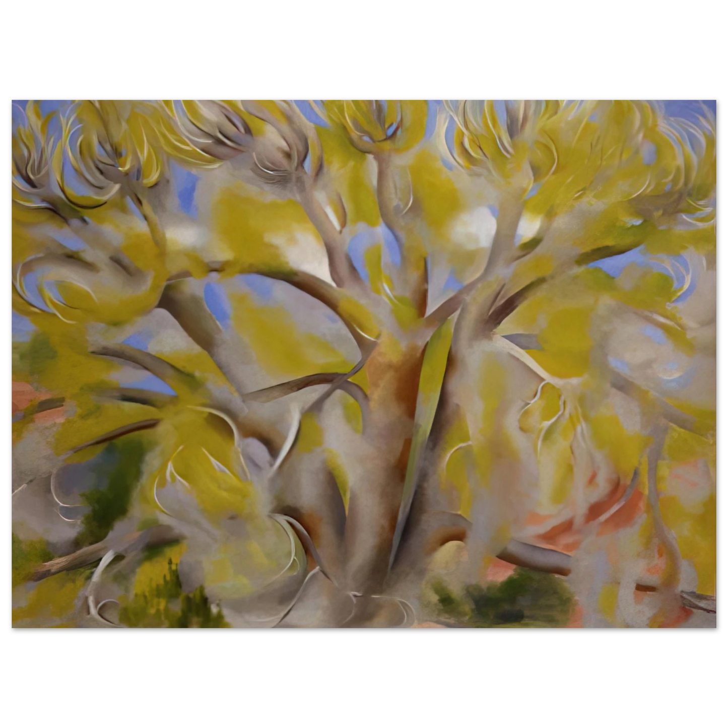 Georgia O'Keeffe - Spring Tree No. 1 Fine Art Poster