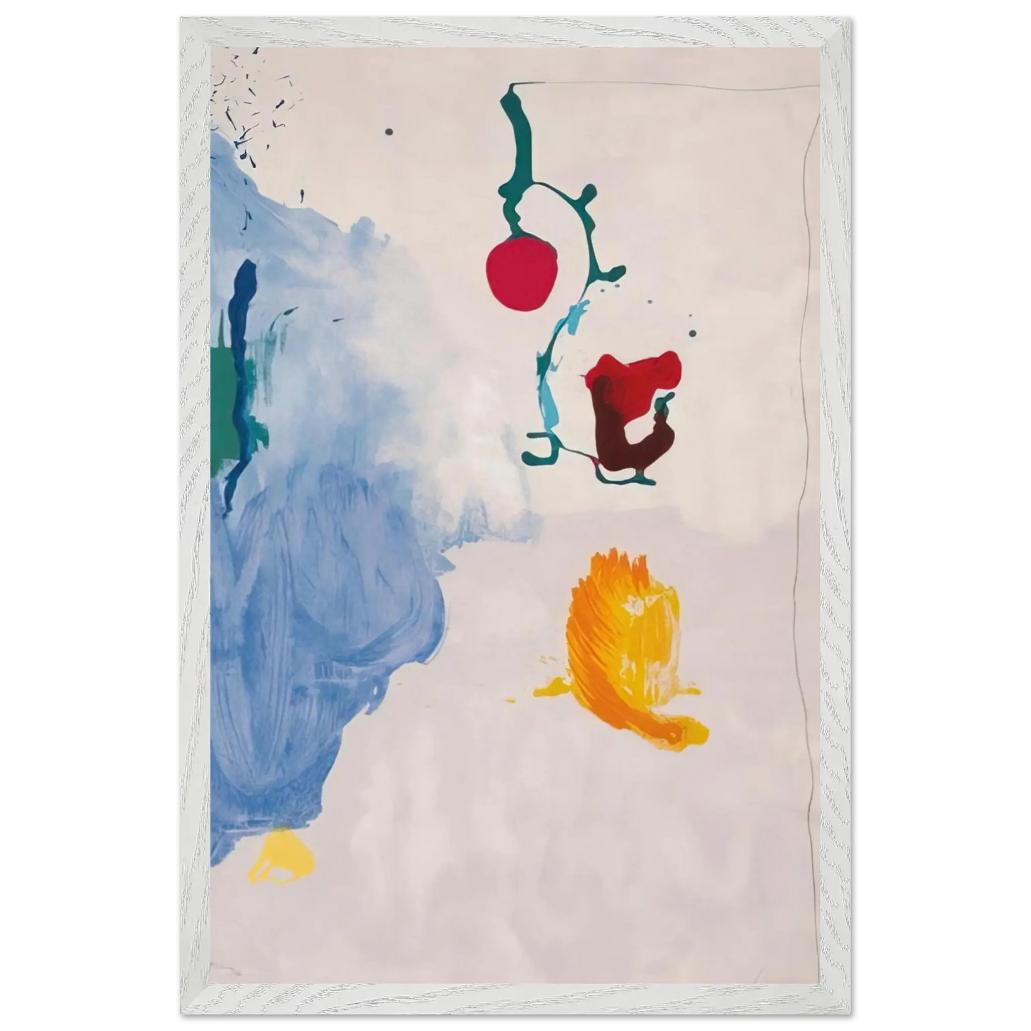Helen Frankenthaler - Eve - 1995 Wall art - 50x70 cm / 20x28 Inches - Fine Art Poster - -