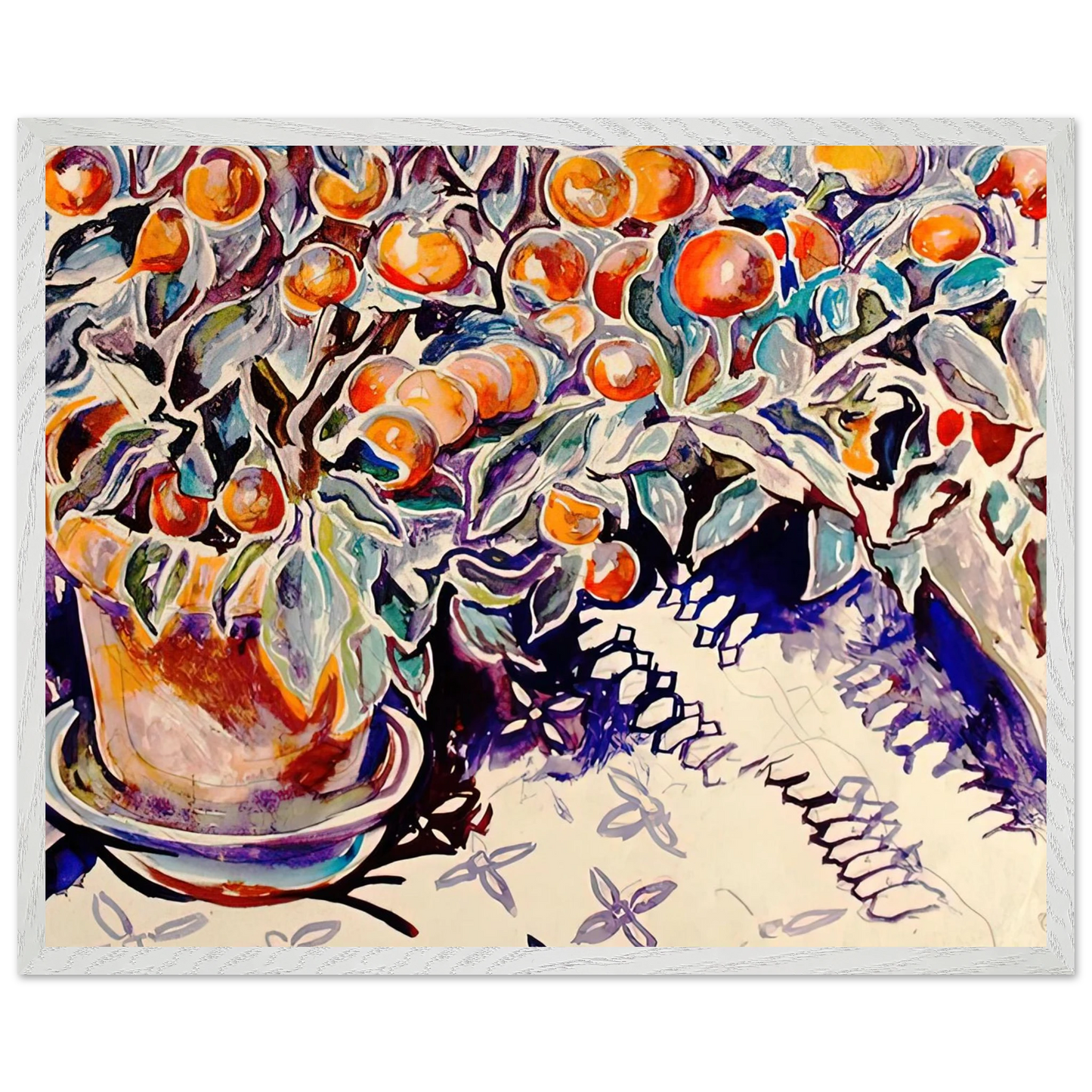 Walter Inglis Anderson - Walter Anderson Wall art - 70x100 cm / 28x40 inches - Premium Wooden Framed Poster With Fine Art Paper-canvas - Wood frame